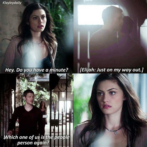 Hayley & Klaus [1x11] | Hayley and klaus, Funny insults, Vampire diaries