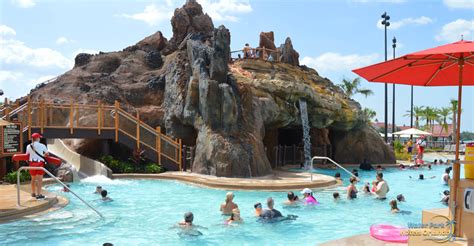 Disney Polynesian Resort Pool - Water Slide - Water Park Hotels Orlando