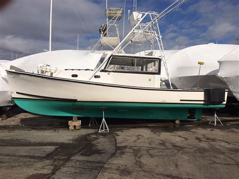 1979 Bruno Stillman Downeast Lobster Boat - Solid Fiberglass Hull - Fishing