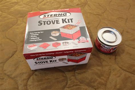 THE ON POINT RESOURCE: Sterno Stove Kit