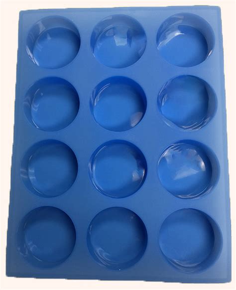 Silicone Round Soap Mold (12 Cavity) | Soap Making Supplies