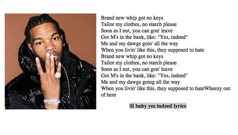 Best 8 Lil Baby Song Lyrics - NSF News and Magazine