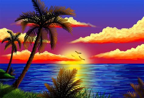 Drawing Nature Wallpapers - Top Free Drawing Nature Backgrounds ...