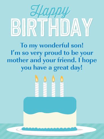 Greeting Cards Son Happy Birthday! Funny Card from Parents Card from ...