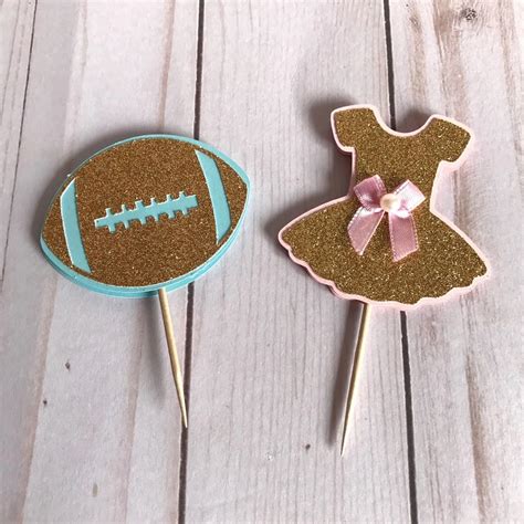 Gender reveal cupcake topper, Boy or Girl cupcake toppers12ct | Girl ...