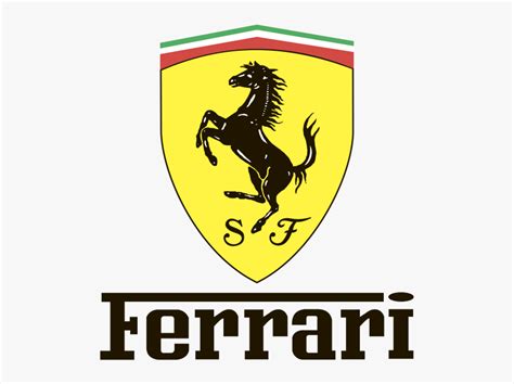 Ferrari Symbol - Ferrari Logo, HD Png Download - kindpng