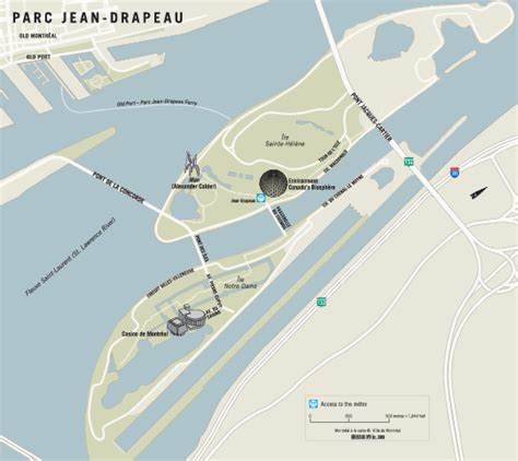 Parc Jean Drapeau Map - Parc Jean Drapeau Montreal • mappery