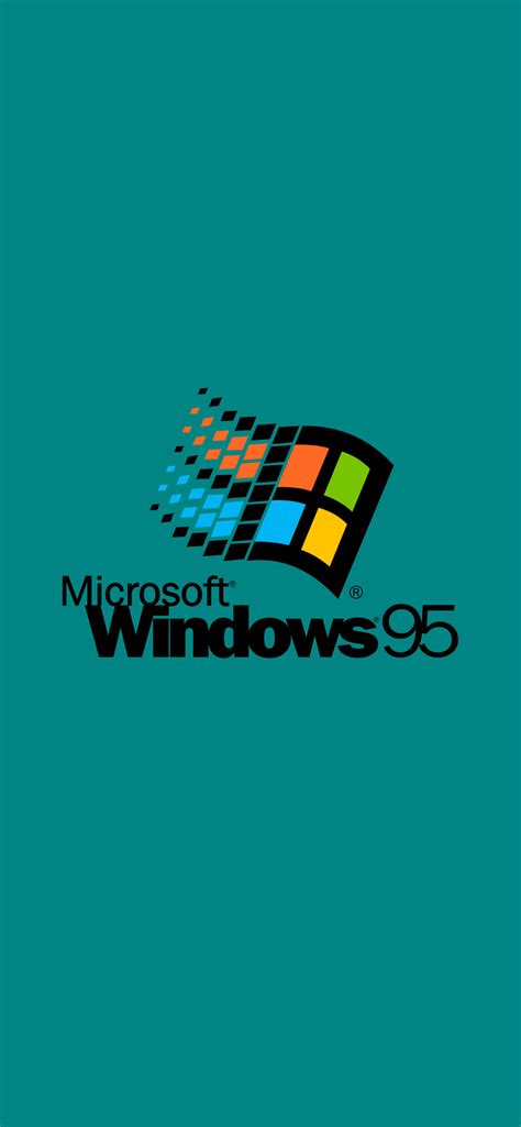 Windows 95 Wallpapers - Classic Win 95 Green Wallpaper for iPhone Free