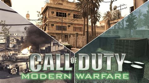 Which 10 Multiplayer Maps in COD4 Modern Warfare Remastered? - YouTube