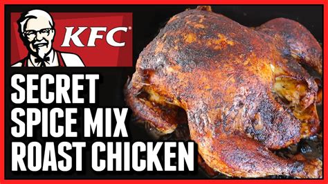 KFC 11 Herbs & Spices Roast Chicken Recipe - YouTube