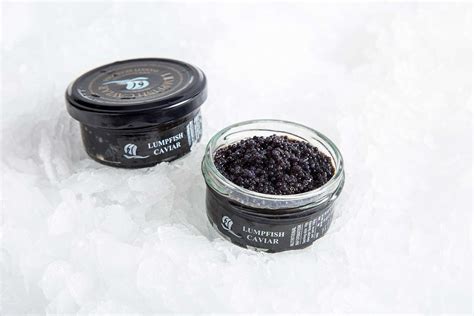 Buy Black Lumpfish Caviar Online | Manettas Seafood Market