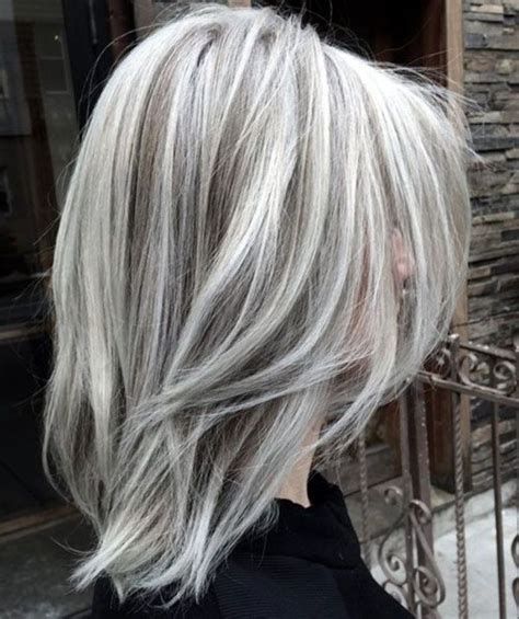 77 Amazing Hair Highlights Ideas | White hair highlights, Silver hair ...