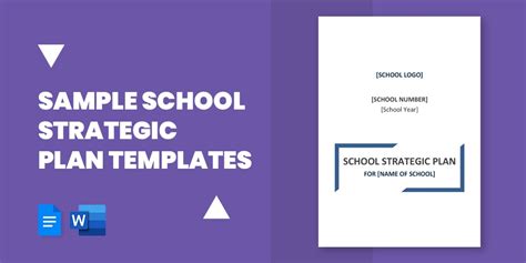 11+ Sample School Strategic Plan Templates in MS Word | PDF | Pages ...