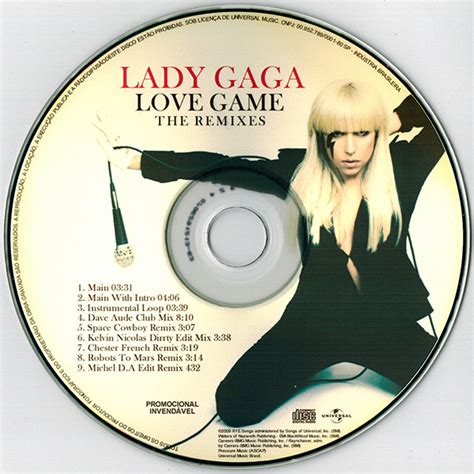 Lady Gaga – Love Game (The Remixes) (2009, CDr) - Discogs