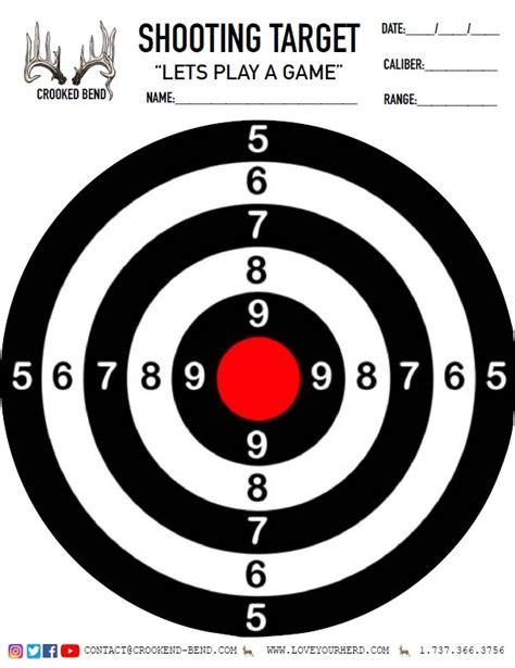 Free printable paper shooting targets, Download Free printable paper ...