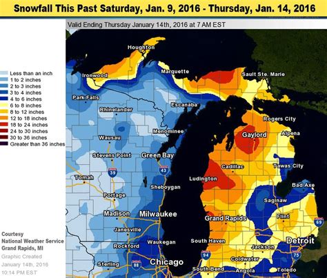 Michigan's snow this past week approached 2 feet in spots - mlive.com