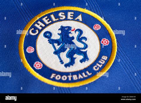 Chelsea FC Club Crest Stock Photo - Alamy