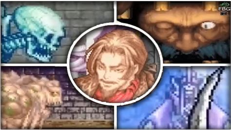 Castlevania Aria of Sorrow - All Bosses - YouTube