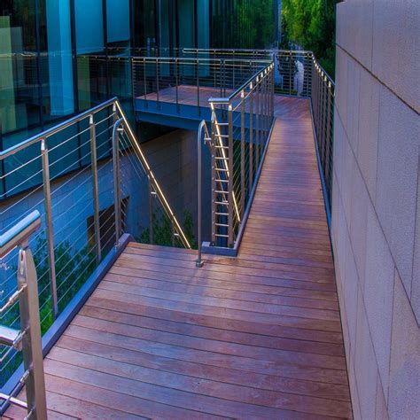 China Modern Stainless Steel Cable Stair Railing / Wire Railing for ...