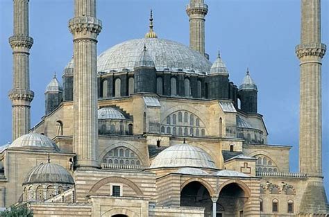 Selimiye Mosque - Edirne, 1568 | Camiler, Şehir, Mimari