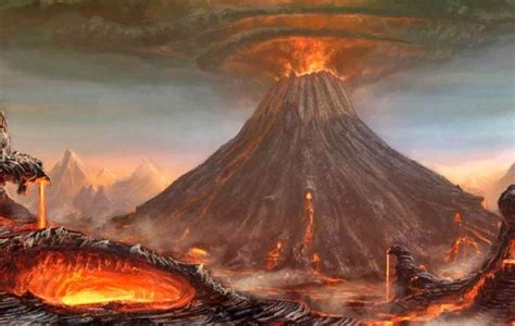 Eruption of Mount Tambora (Famous Painting) - On This Day