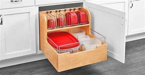 There's Now a Built-In Tupperware Organizer You Can Get For Your Kitchen