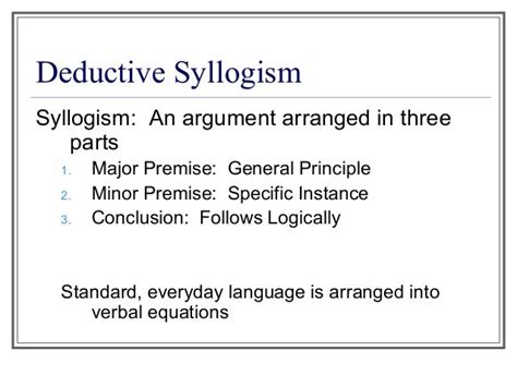 Introduction to Inductive and Deductive Reasoning