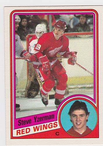 Steve Yzerman Rookie Card Draw $15 - www.hockey-cards.com