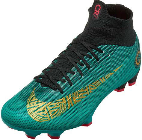 Nike Mercurial Superfly 6 Pro FG - CR7 Clear Jade - SoccerPro.com