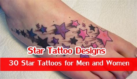 30 Star Tattoos for Men and Women