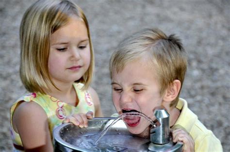 Drinking Water Fountain School