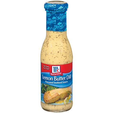 McCormick Lemon Butter Dill Seafood Sauce, 8.4 Oz - Walmart.com ...