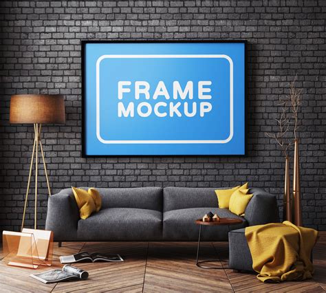 Landscape Frame Mockup :: Behance