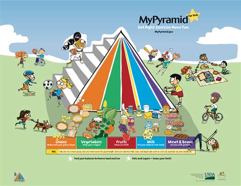 Food Pyramid For Kids 2022