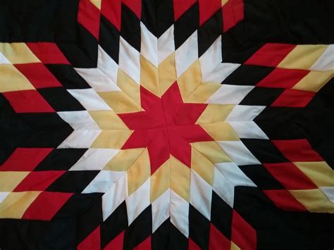 Native American star quilts Lakota Sioux Baby Black | Etsy