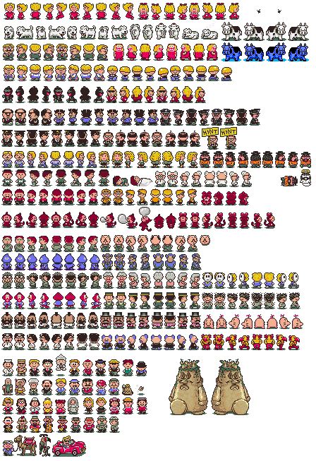 Earthbound Sprite Sheet « EarthBound / MOTHER 2 « Forum « Starmen.Net