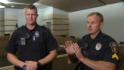 Hurst PD officers discuss saving family from house that exploded | FOX ...