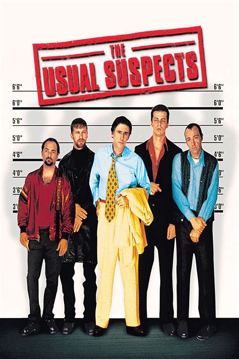 The Usual Suspects (1995) - Posters — The Movie Database (TMDB)