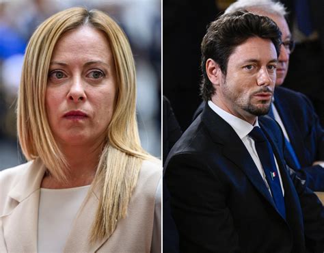 Italian PM Giorgia Meloni splits from partner after lewd TV comments ...