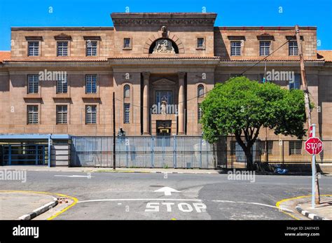 The Johannesburg Central Magistrate's Court building in Johannesburg ...