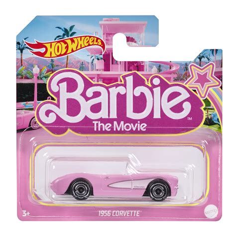 Buy Hot Wheels 2023 Barbie 1956 Corvette Barbie The Movie, Pink Online ...