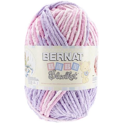 Bernat Baby Blanket Yarn in Pretty Girl Large 300 Gram Skein