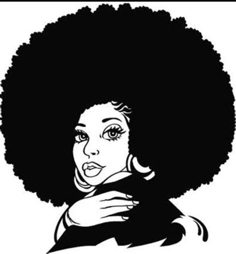 Black Woman Silhouette Clip Art