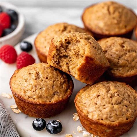 Oatmeal Muffins - JoyFoodSunshine