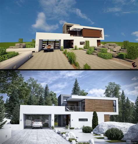 [Copied] Modern House | Minecraft : Minecraft