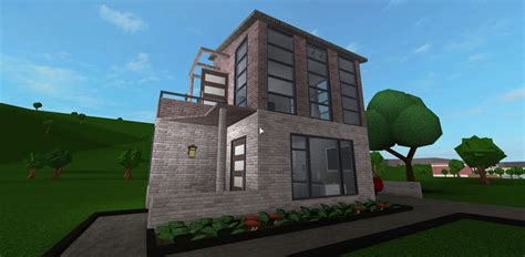 Small Modern House Build. | Roblox Amino