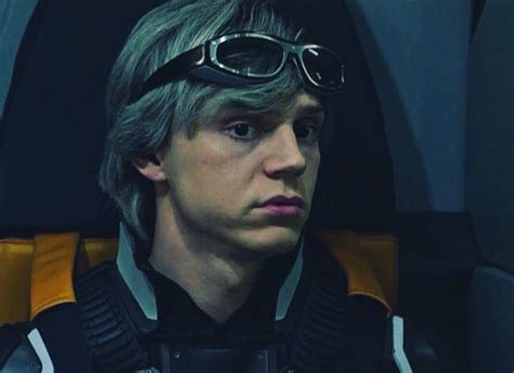 Evan Peters as Quicksilver in X-Men: Apocalypse