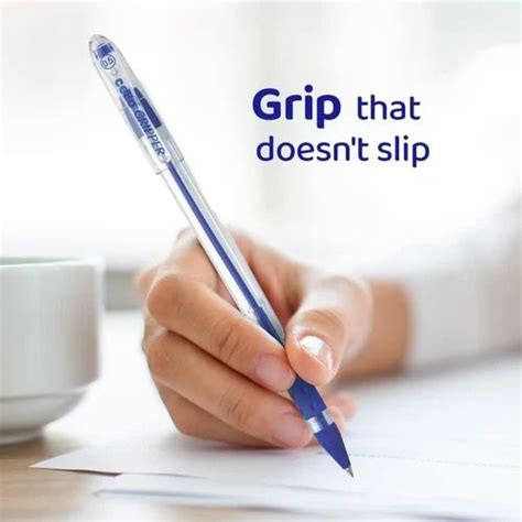 Plastic Cello Gripper Blue Ball Pen, For Writing at Rs 10/piece in ...