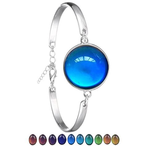 Mood Bracelet Color Changing Mood Stone Bracelet Bangle Color - Etsy