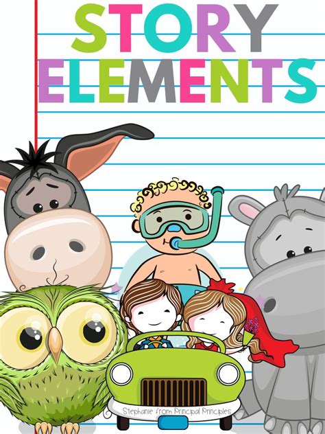 Story Elements 8x10 posters for young learners | Story elements, School ...